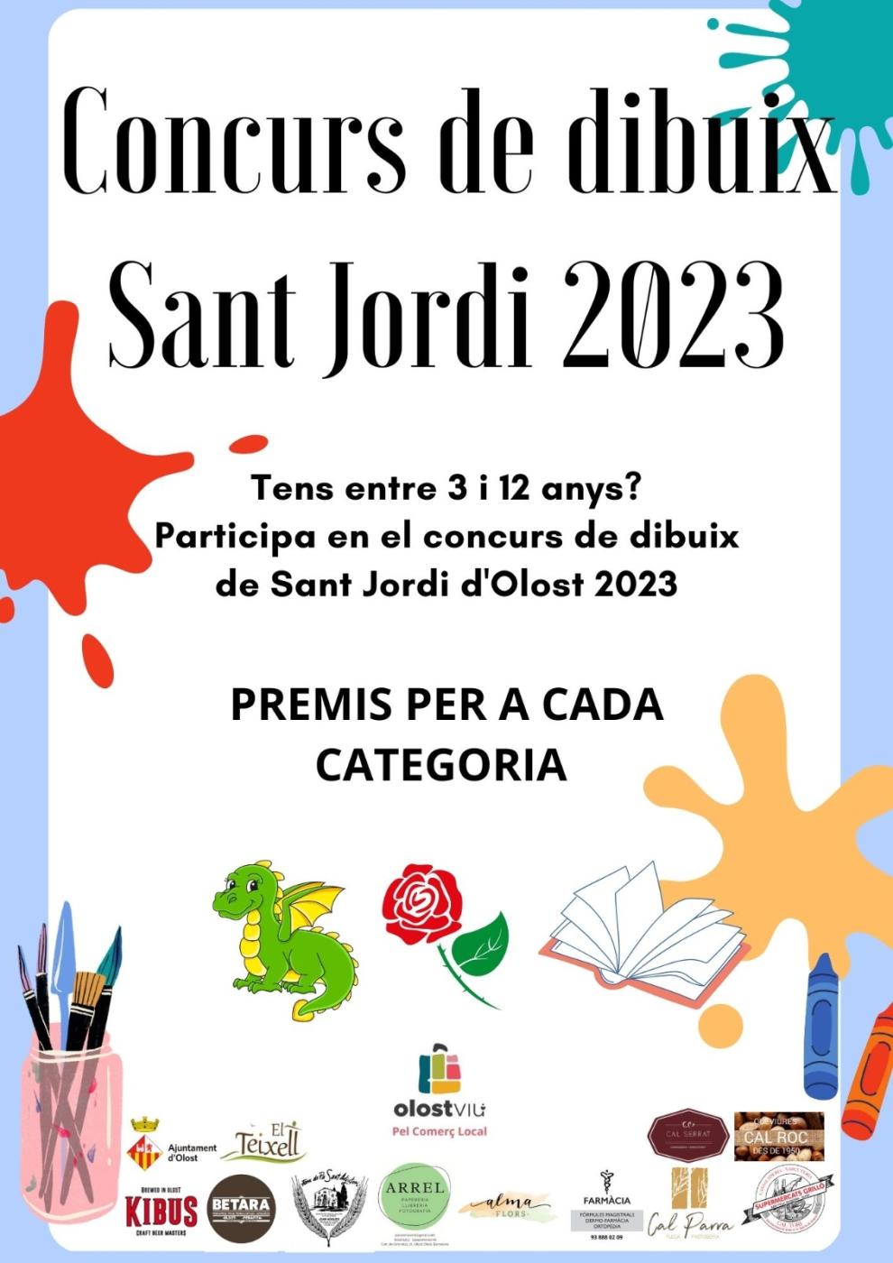 Participa al Concurs de Dibuixos de Sant Jordi!